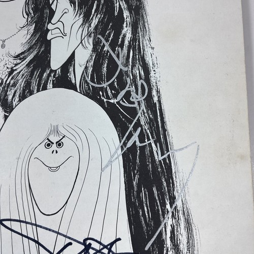 Aerosmith Signed Draw The Line Vinyl Album Steven Tyler Joe Perry Hamilton Whitf - Picture 5 of 10