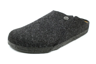 Birkenstock Zermatt Wool Felt Clogs Anthracite Gray Men’s 8 / Women’s 10 EU 41 Zermatt Shearling Wool Felt in Color Anthracite | BIRKENSTOCK US main image 2