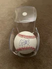 Oneil Cruz Autographed Baseball Pittsburgh Pirates WITH CASE
