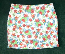 GREG NORMAN Women s FLORAL Running, Tennis, Golf, Pickle ball SKORT Sz LARGE