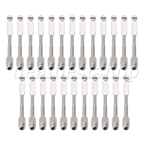 Chrome Banjo Parts Flat Thread Banjo Hooks Pack of 24 - Picture 7 of 8