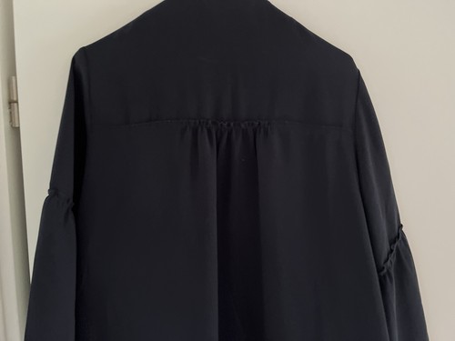 H&M - toller, leichter Mantel, L, Oversize dunkelblau - sehr ausgefallen - Bild 9 von 9