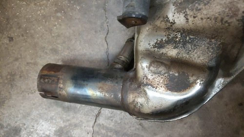 99 BMW r1100 R 1100 Chrome Exhaust Manifold Rear Muffler 18121341495 - Picture 11 of 18