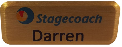 Personalised Name Badge Full Colour Hen-Stag Nights,Staff Member Badge With Pin - Picture 3 of 10