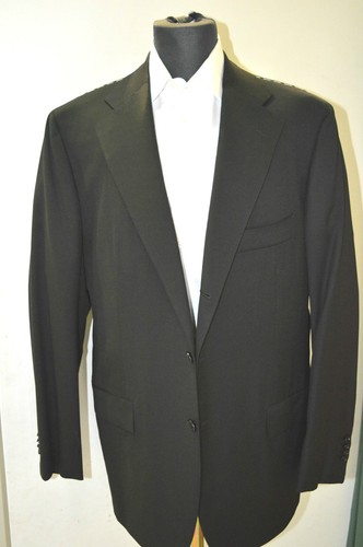 NEW  CESARE ATTOLINI Gray  Suit super 110's  Wool  Size 46  Us 56  Eu   - Picture 1 of 8