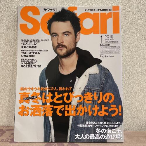 Safari January 2019 Japanese Magazine Men'S Fashion Car Life Style Tom Sturridge - Picture 2 of 2