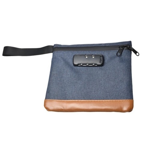 Security Anti-Theft Money Bag Smell Proof Bags with Combination Lock Waterproof - Picture 2 of 11