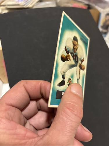 Tarjeta de novato Len Ford 1955 Bowman #14 - Imagen 5 de 6