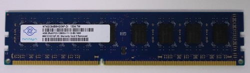 Lot 50x 4GB PC3-12800U 2Rx8 DDR3 NANYA Desktop RAM - Picture 3 of 4