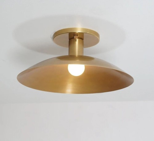 1 Light Wall Light Modern Brass Sputnik Ceiling Flush Mount Chandelier - Picture 4 of 5