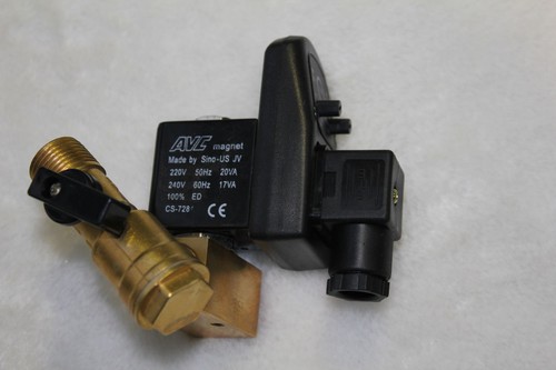 JORC SOLENOID Válvula de Drenaje Electrónica Temporizador Controlado, Drenaje Automático de Humedad. - Imagen 2 de 2