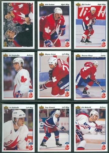 1991-92 UPPER DECK ROOKIE NHL HOCKEY ENGLISH CARD 453-700 SEE LIST - Picture 55 of 250