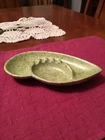 Vintage Royal Haeger Pottery Speckled Green 165 Ashtray Art Mid Century Modern