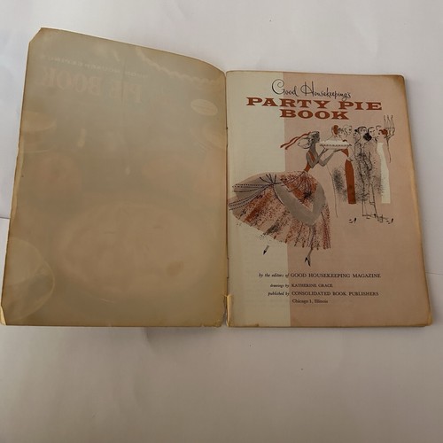 Good Housekeeping's Party Pie Book Vintage Cook Booklet 1958 Recipes Paperback - Picture 5 of 8