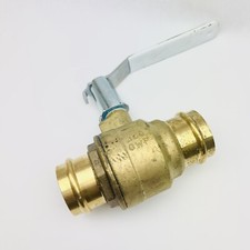 FULL PORT PRESS CONNECT BRASS LF VALVE 2" APOLLO #77VLF-148-04 CPW 300