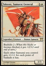 MTG Takeno, Samurai General (46/317) Champions of Kamigawa LP