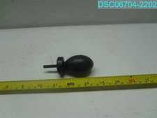 QTY=4: Threading Oval Curtain Rod Finials 1/4-28" X 1-3/8" X 2-1/2"