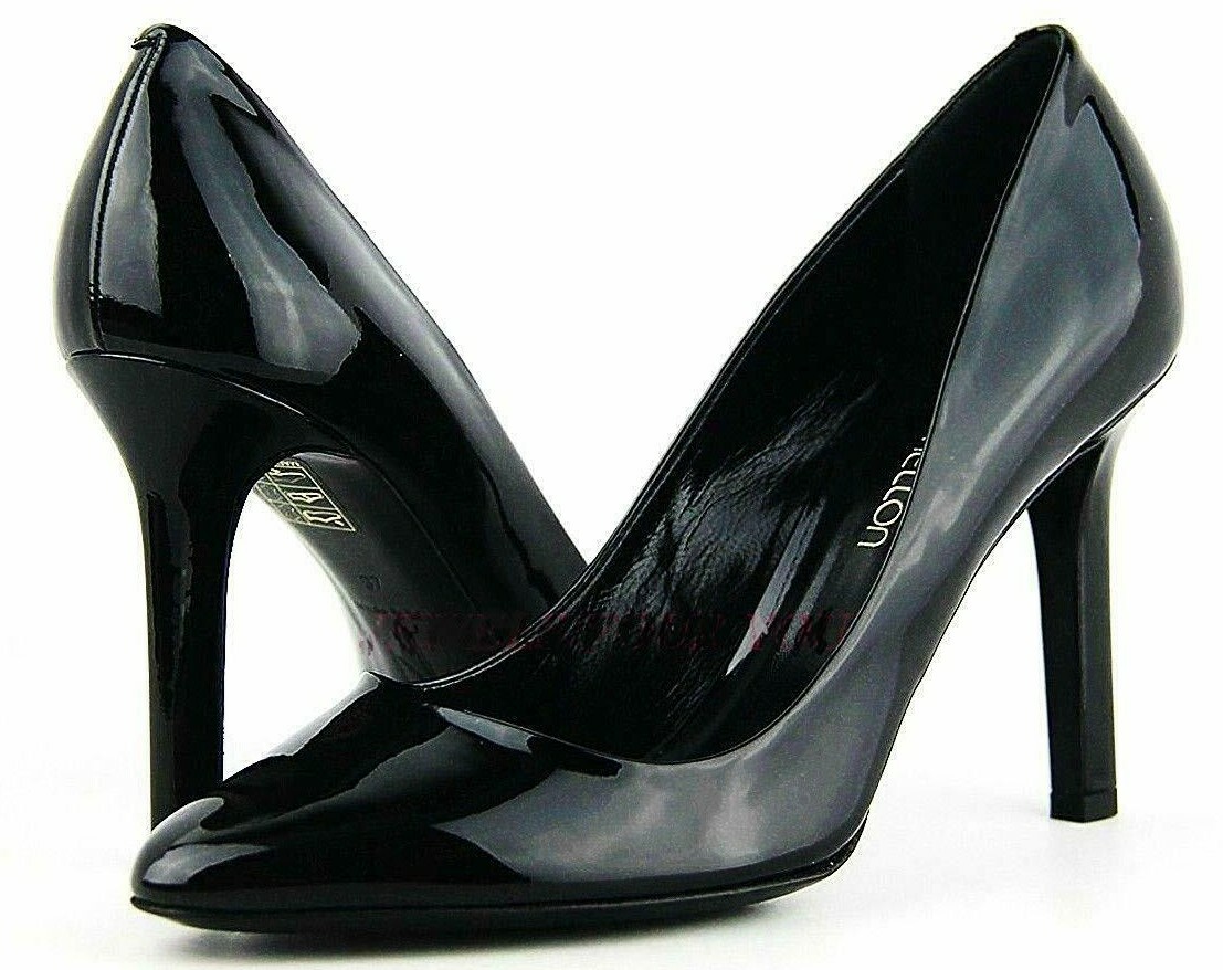 Black pump heels deals