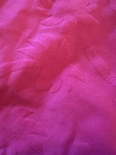 Neu mit Etikett Trina Turk Hot Pink mit Palmen Rüschen Top Tie Back Einteiler Badeanzug - 10 - Bild 2 von 19