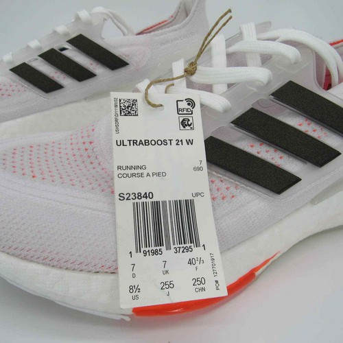 ADIDAS ULTRABOOST 21 DAMEN LAUFSCHUHE IN WEISS GRÖSSE 10 - Bild 5 von 9