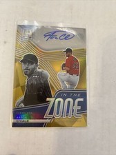 2021 Spectra Aaron Civale In the Zone Auto Autograph Gold Prizm #10/10