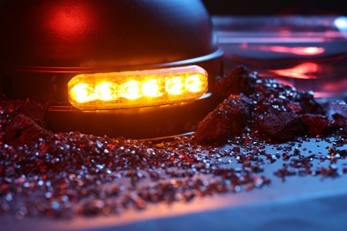 911Signal LOKI 30° biegbare Front- und Heckblitzer LED gelb | Linse klar - 2 ST. - Bild 2 von 10