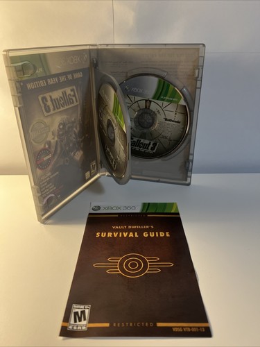 Fallout 3 Game of the Year Edition (Xbox 360, 2009) Platinum Hits GETESTET&GEREINIGT - Bild 3 von 6