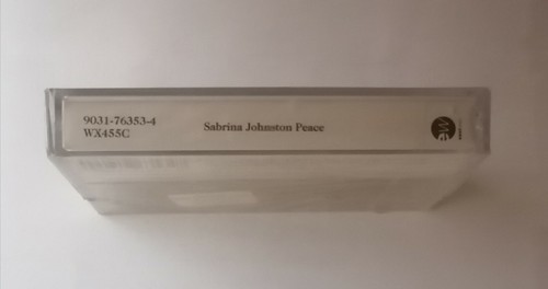 Peace by Sabrina Johnson Rare 1992 Malaysia Cassette Tape Brand New Sealed - Picture 3 of 3
