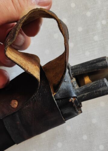Alte Kukri Indien Mitte 20. Jahrhundert. Länge mit Scheide 39cm. Mit 2 kleinen Miniatur - Bild 17 von 18