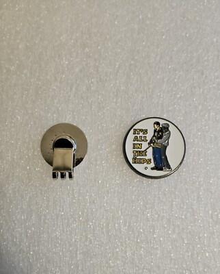 Happy Gilmore Golfballmarker. Magnetkappe/Mützenclip