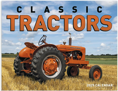 Classic Vintage Tractors 2025 Hanging Wall Calendar - 19" X 11" (Open) 2025 Mont - Picture 4 of 12