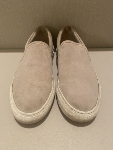 Common Projects scarpa sneaker uomo slip on scamosciata grigio taglia 41 EU grigio chiaro 2126 - Foto 2 di 10