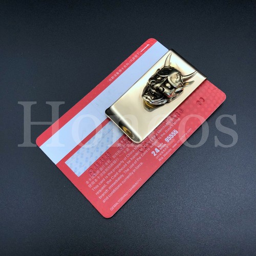 SIGNO DE DÓLAR CALAVERA BRONCE COLOR ORO BILLETE DINERO SOPORTE NUEVO PARA HOMBRE MOTOCICLISTA ROCK - Imagen 2 de 6
