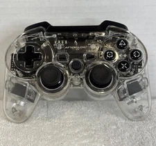 Sony Playstation 3 PS3 Afterglow Clear Wireless Controller No Dongle 064-015TGAP
