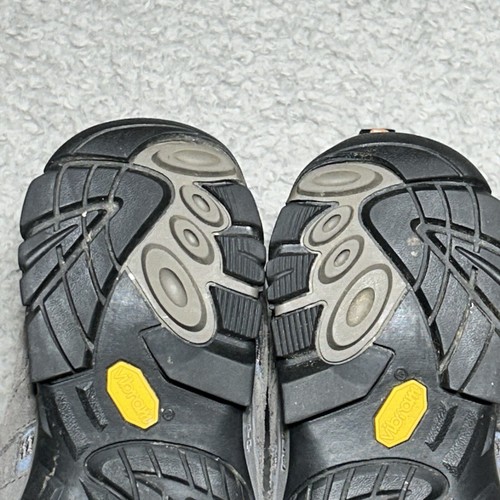 Merrell Moab 2 Mid wasserdichte Wanderschuhe - Damen - Größe 10 - grau blau - Outdoor - Bild 11 von 12