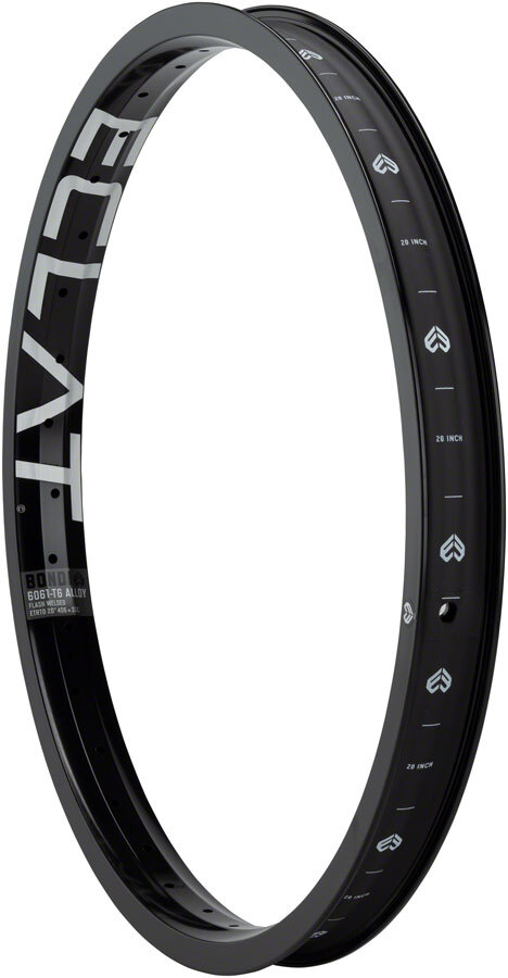 Eclat Bondi Rim 20 36H Черный велосипед BMX с ободом из прочного сплава, готовым к торможению