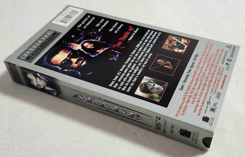 Blade (1998) VHS Tape Widescreen Edition New Line Cinema Release N4770V - EX+ - Picture 7 of 7