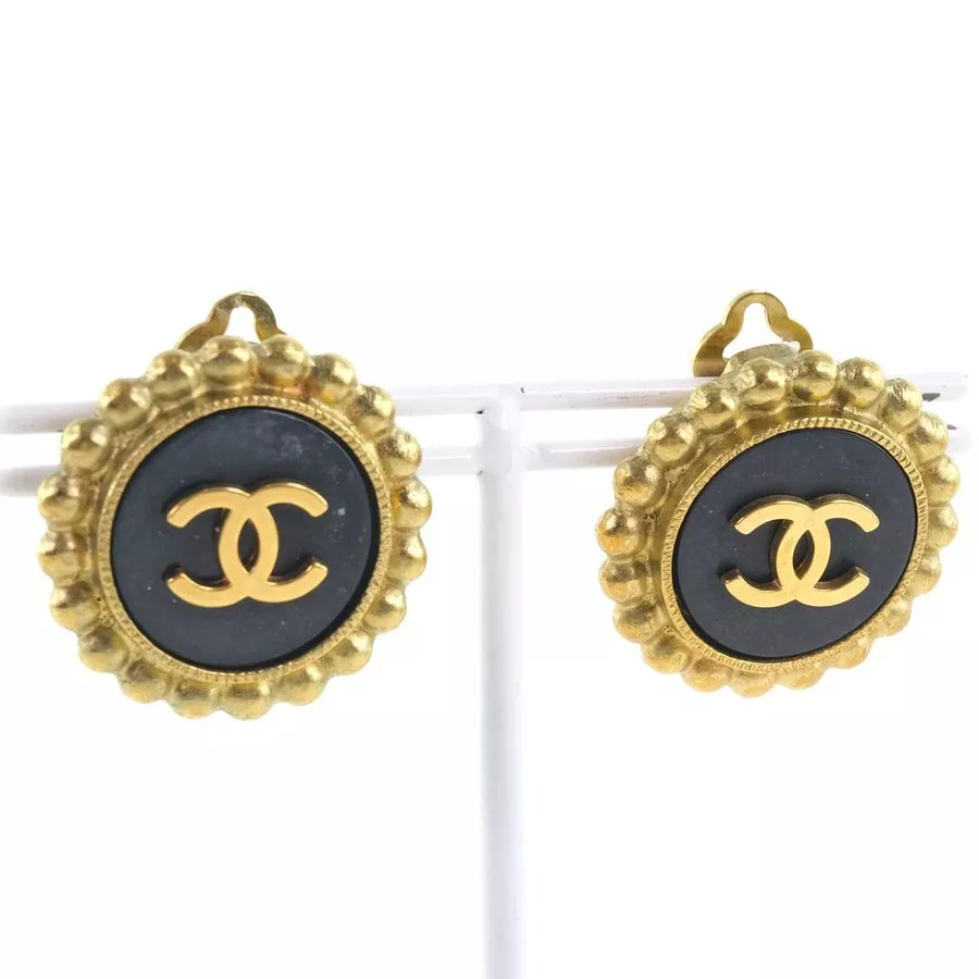 costume jewelry chanel earrings vintage