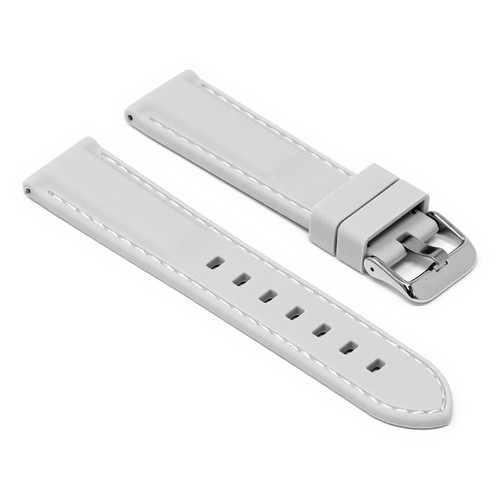 StrapsCo Silicone Rubber Waterproof Mens Watch Strap Divers Quick Release Band - Picture 43 of 46