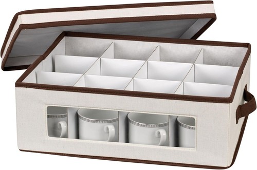 Household Essentials Charger Plate Storage Box,Fully Removable Lid - Picture 77 of 89
