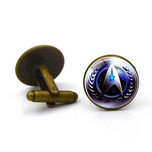Darth Vader Star Trek Dr Who Tardis Bond OO7 Dress Shirt Cufflinks Free Gift Bag - Picture 6 of 26