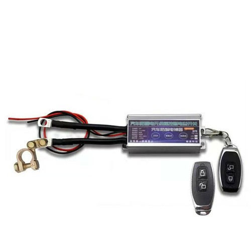 Universeller 12V Auto Batterie Trennschalter Batterietrenner mit Fernbedienung - Afbeelding 1 van 8