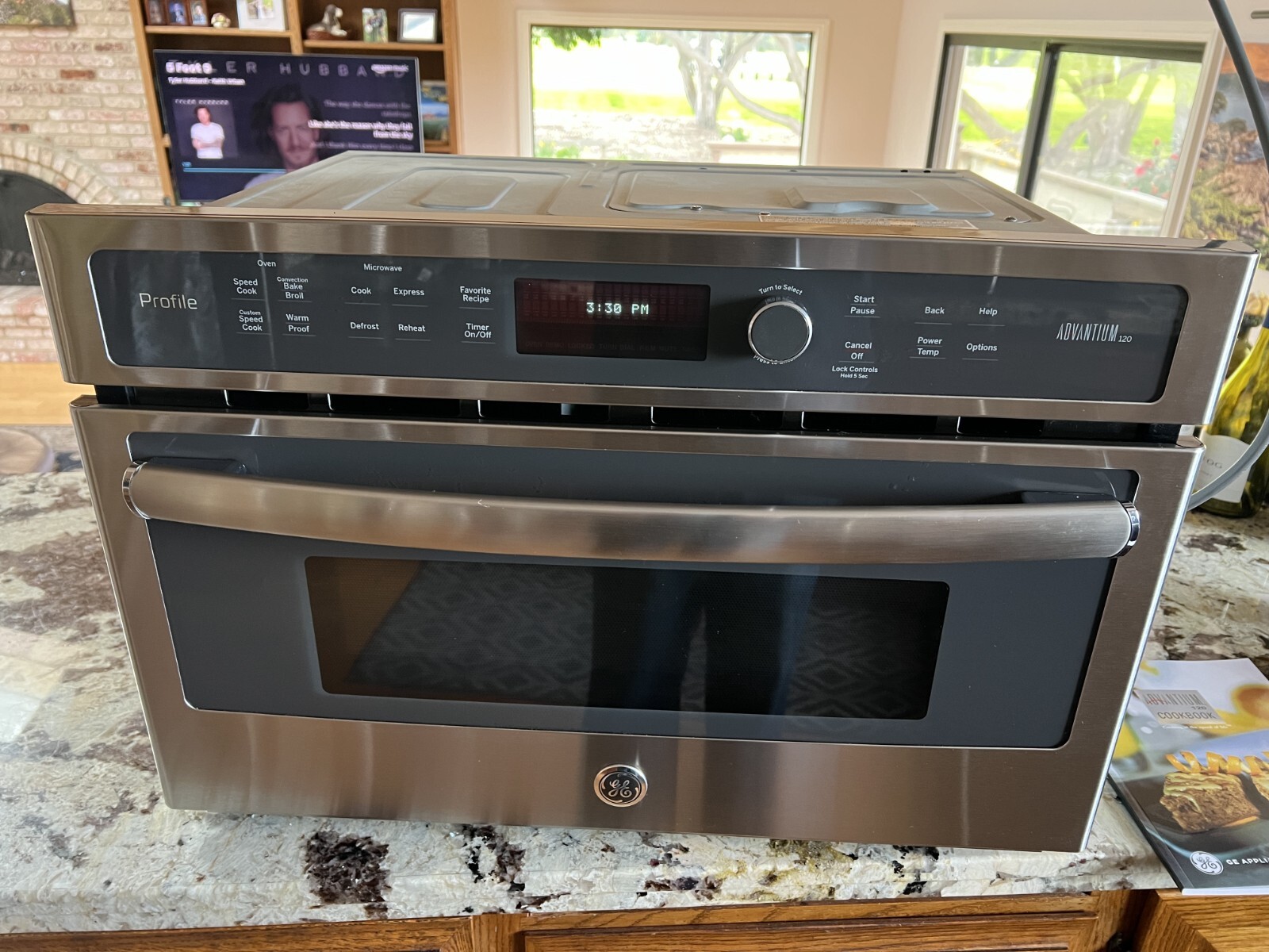 GE Profile Advantium Wall Oven 4 in One Use Micro/Convection/Speed