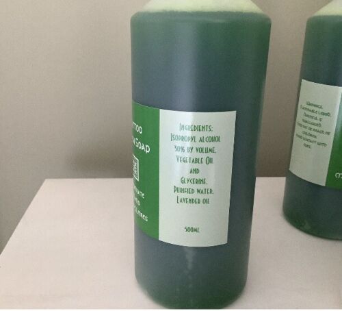 Tattoo green soap concentrate Free 250ml Squeeze Bottle Included Makes 10 Litres - Picture 3 of 3
