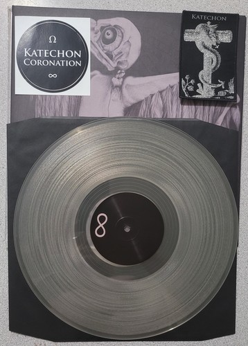 KATECHON-CORONATION-LP-VINYL-COLOR CLEAR-DIE HARD FAN-GATEFOLD-death-black-metal - Picture 4 of 5