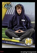 2023 Bowman Chrome University Variation #63 JJ McCarthy SP ROOKIE