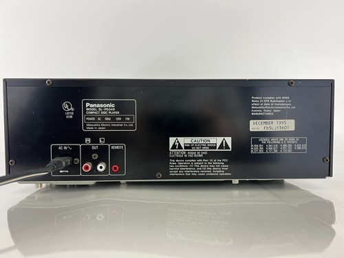 Panasonic SL-PD349 5 Disc CD Compact Disc Changer - Picture 9 of 11