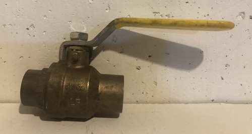 APOLLO INTERNATIONAL NSF61-8 3/4” Brass Ball Valve 600 CWP NEW - Picture 2 of 4