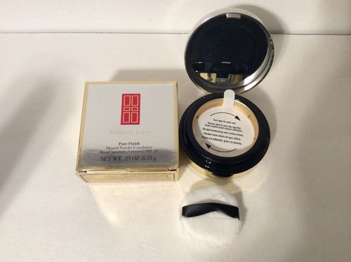 Base en polvo mineral de acabado puro ELIZABETH ARDEN FPS 20,29 oz / 8,33 g nueva en caja - Imagen 7 de 26