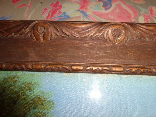 Antikes Öl auf Leinwand Gemälde der Japanischen Pagode, Fairmount Park, Phila. PA - Bild 10 von 11